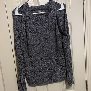 Soho Women's Charcoal Knit Sweater